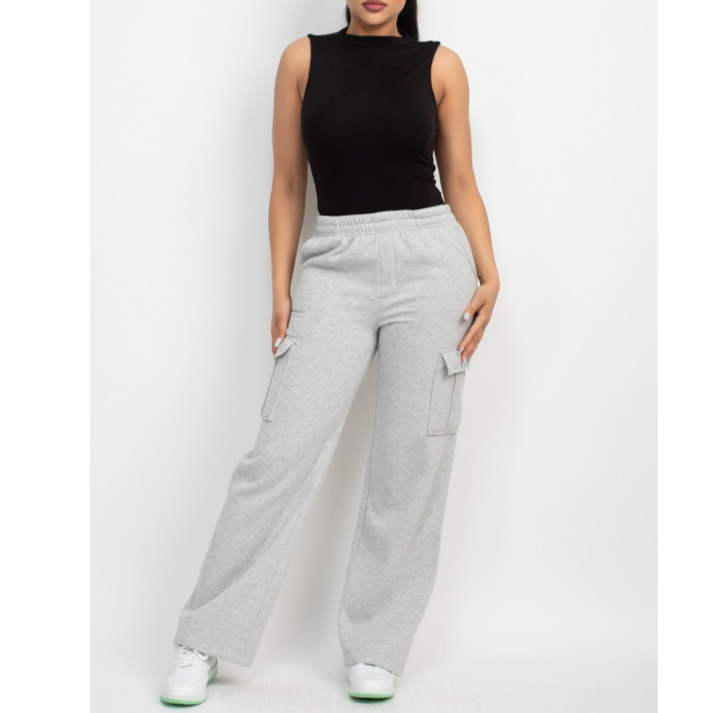 
                      
                        Camryn Cargo Sweatpants - Grey
                      
                    