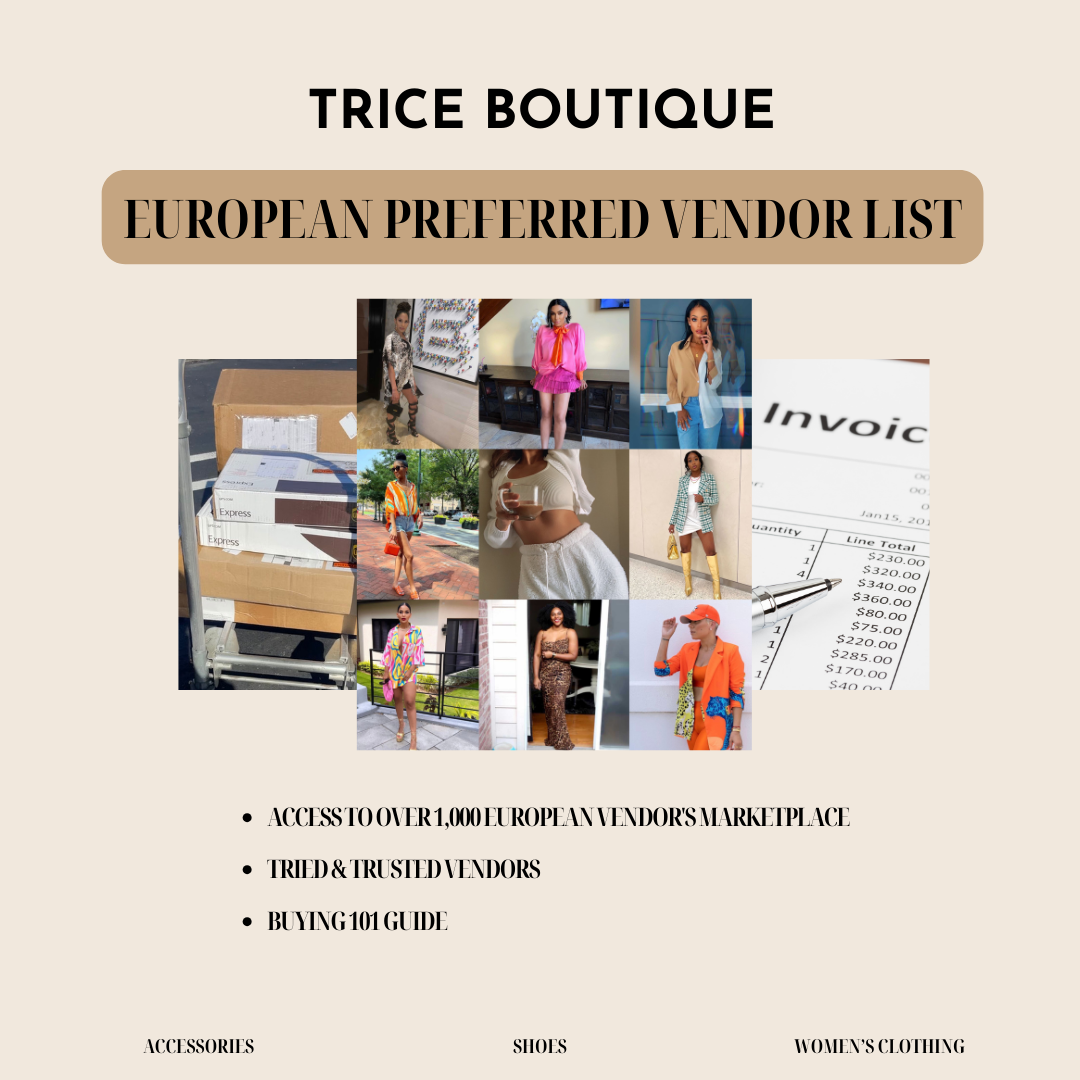 Overseas Preferred Vendor List Wholesale Marketplace Pt.1