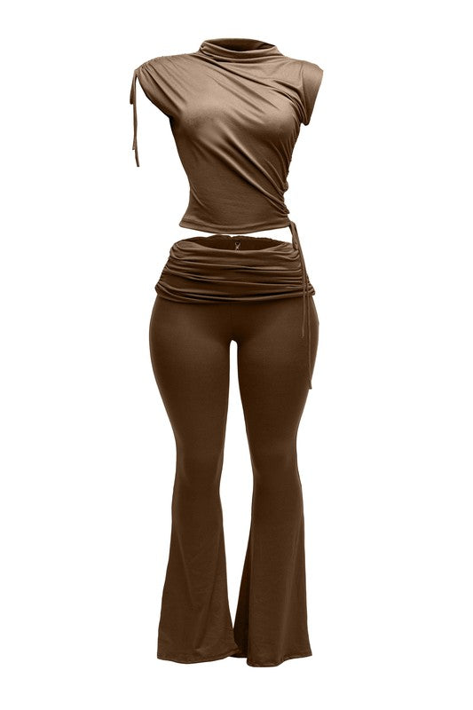 
                      
                        Minka Mock Neck Set - Mocha
                      
                    