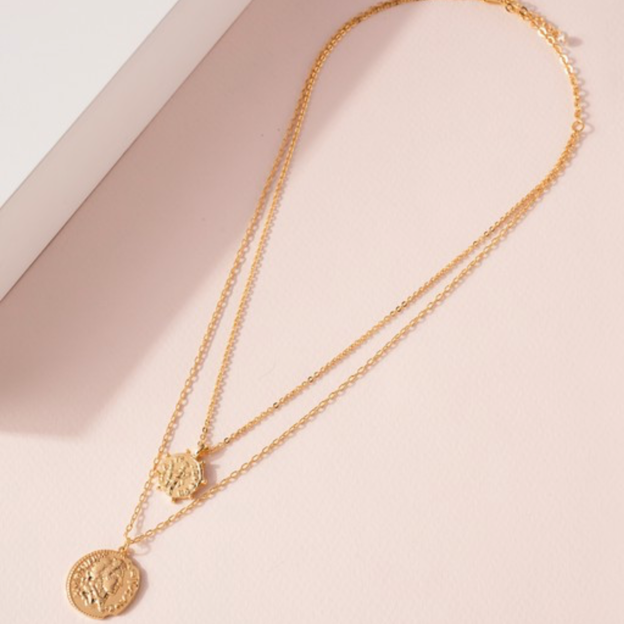 Coin Charm Necklace