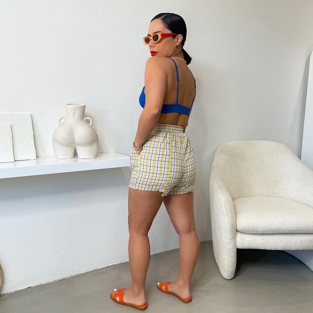 Maya Plaid Shorts - Trice Boutique