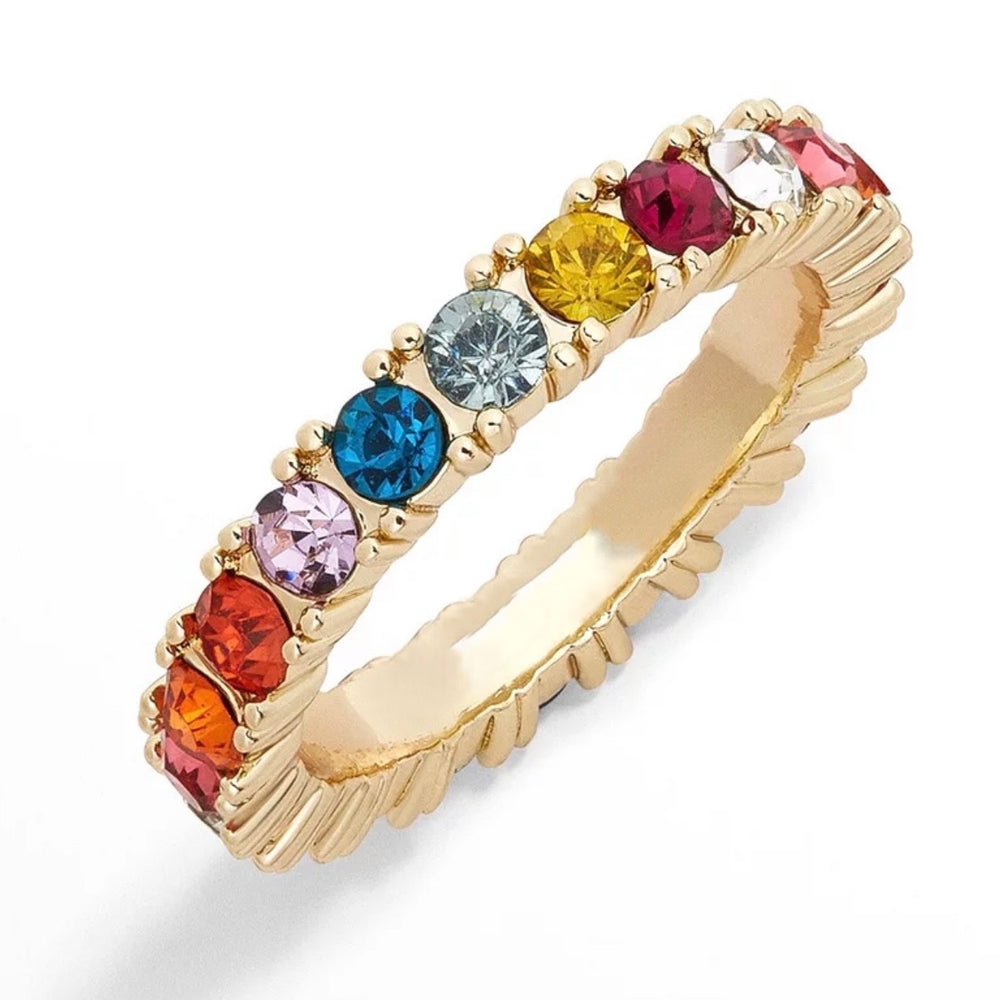 
                      
                        Colorful Crystal Ring - Trice Boutique
                      
                    